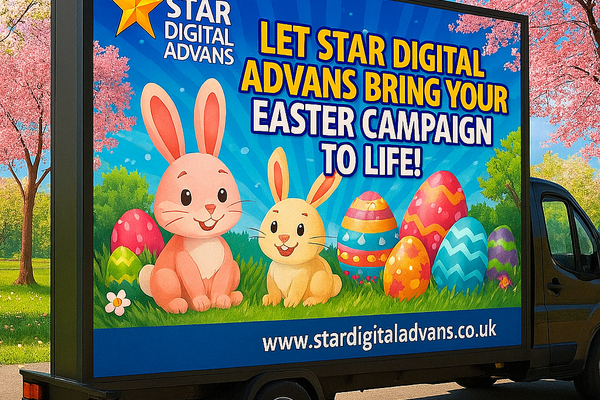 🌸Hop Into Easter with Eye-Catching Advertising Vans!🌸