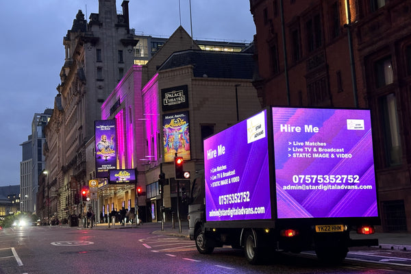 Advertising Van | Advertise your Brand on digital van | Star Digital Advans