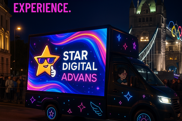 Reach out to Star Digital Advans to book your mobile campaign:  📱 07575 352752  📧admin@stardigitaladvans.com
