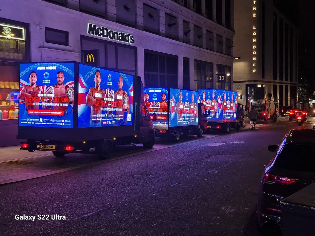 Innovative Mobile Advertising Van Services Across the UK