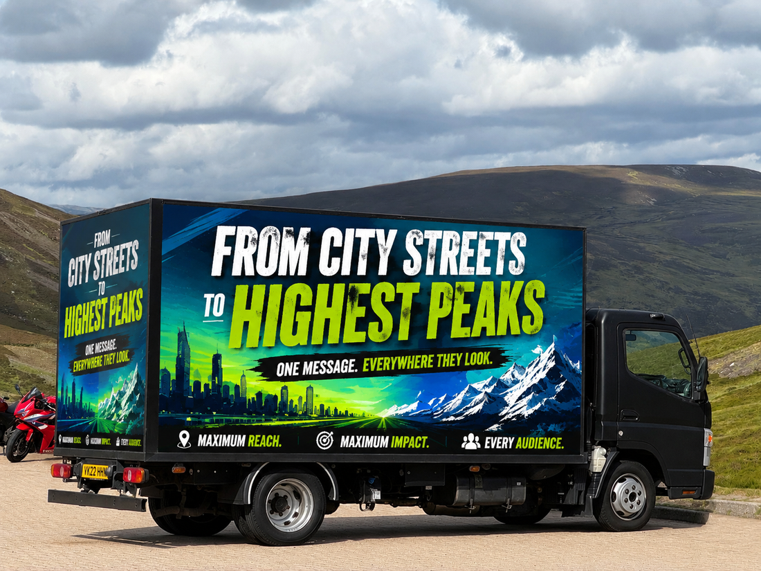 Digital Advertising Van Hire UK | Mobile Billboard & LED AdVans